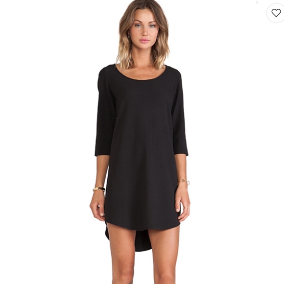 Revolve.com BB Dakota Dresses & Skirts - BB Dakota Madden Black Shift Dress XS
